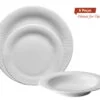 Jantar para 2 pessoas com 6 peças, porcelana Noritake - Conifere 1708