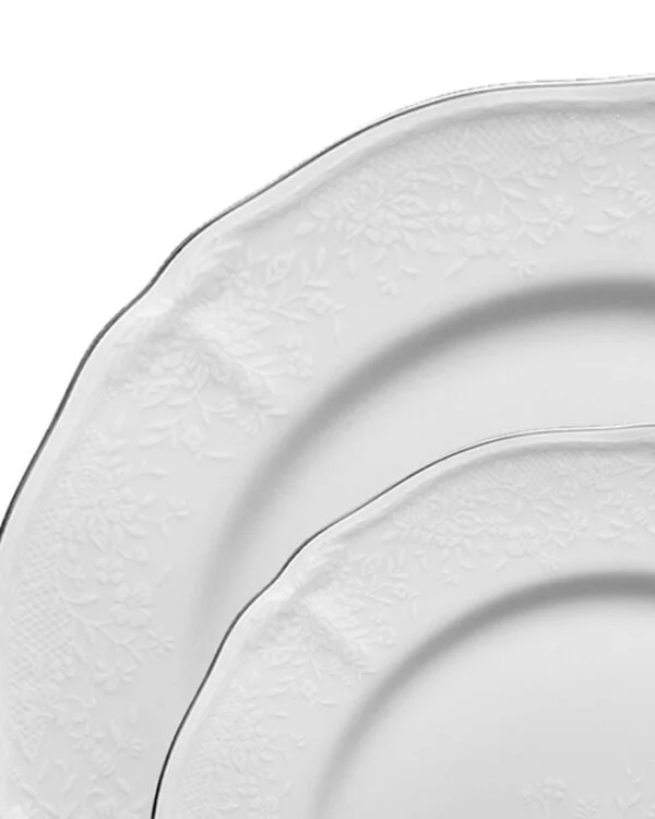 Jantar para 2 pessoas com 6 peças, porcelana Noritake - Princess Bouquet 1661