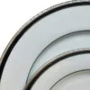 Jantar para 2 pessoas com 6 peças, porcelana Noritake - Toorak Noir M218