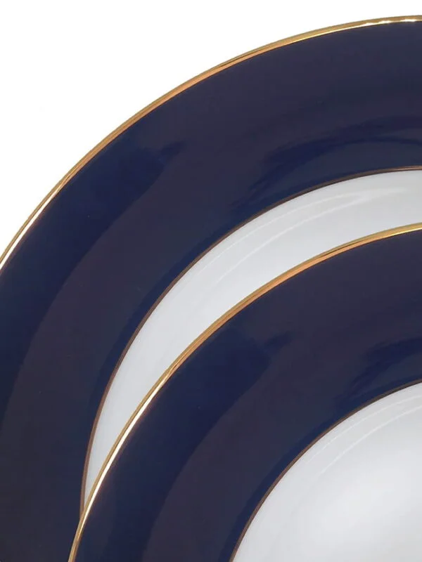 Jantar para 2 pessoas com 6 peças, porcelana Noritake - Ruri M615