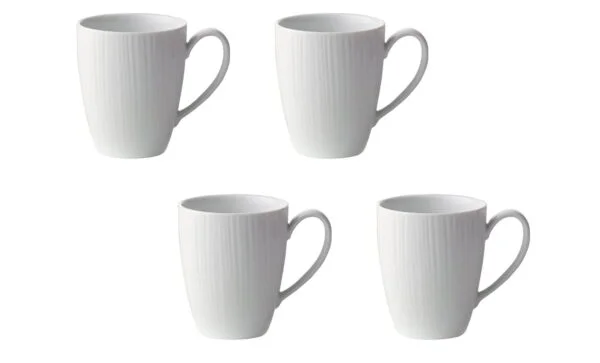 4 canecas, porcelana Noritake – Conifere 1708