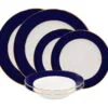 Jantar para 2 pessoas com 6 peças, porcelana Noritake - Ruri M615