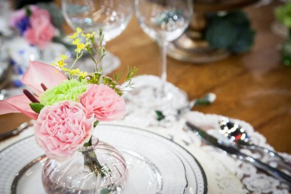 Jantar para 2 pessoas com 6 peças, porcelana Noritake - Rochester Platinum 1703