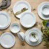 Jantar para 2 pessoas com 6 peças, porcelana Noritake - Conifere 1708