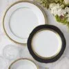 4332 AMBIENTADA Jantar para 2 pessoas com 6 peças, porcelana Noritake - Regent Gold 4332