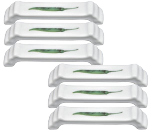 Jogo de 6 descanso de Hashi, porcelana Noritake - Kyoka Shunsai 1620