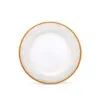 Jogo de 4 pratos de sobremesa, 21cm, porcelana Noritake - Flanders Gold 1714