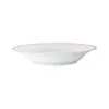 Jogo de 4 pratos fundos, 22,5cm, porcelana Noritake - Flanders Platinum 1715