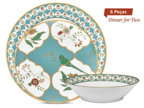 15246379074-jogo-6-pratos-jantar-porcelana-fina-noritake-lords-morning-m666l.jpg Jantar para 2 pessoas com 6 peças, porcelana Noritake - Lodi´s Morning M666