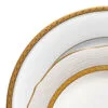 Jantar para 2 pessoas com 6 peças, porcelana Noritake - Charlotta Gold 1716