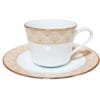 Xícaras de café com pires para 2 pessoas, porcelana Noritake - Trocadero Gold 1787