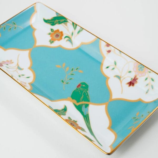 Bandeja retangular 24cm, porcelana Noritake - Lodi's Morning M666