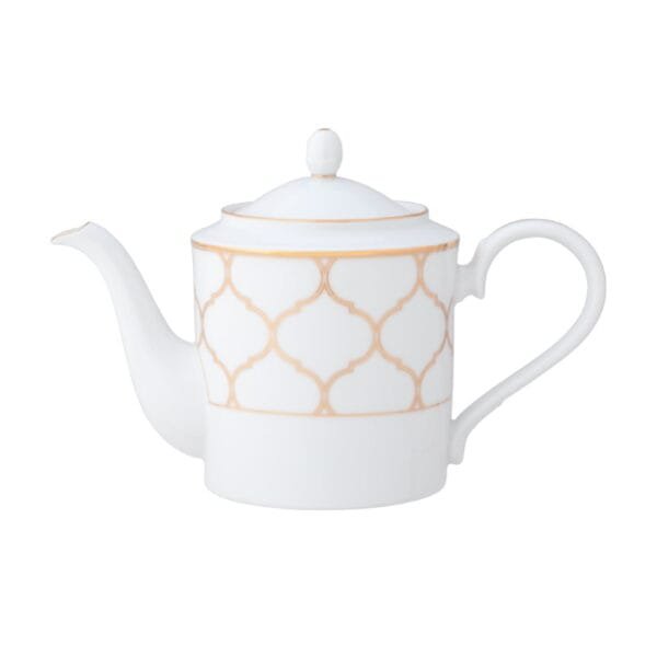 15393590079-1728-bule-de-cha.jpg Bule de chá com tampa, porcelana Noritake - Eternal Palace Gold 1728