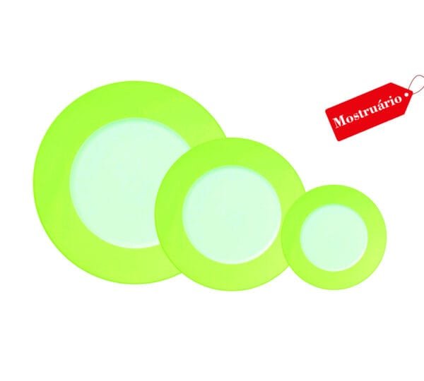 1680-3 Jogo de pratos para quatro pessoas em porcelana FINE CHINA, com 4 Estampas Exclusivas – Elegância e Charme.