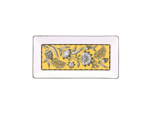 Bandeja retangular 24cm, porcelana Noritake - Chelsea Estate 1779