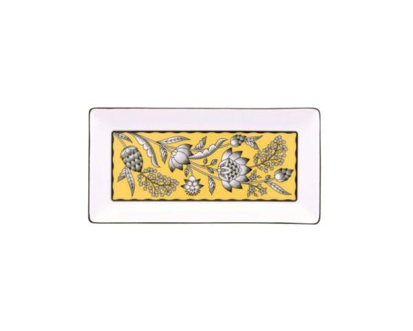 Bandeja retangular 24cm, porcelana Noritake - Chelsea Estate 1779