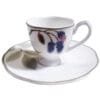 9807668698-4380-cafe-xicara-e-pires.jpg Jogo de 4 xícaras de café com 4 pires, porcelana Noritake - Berries and Brambles 4380