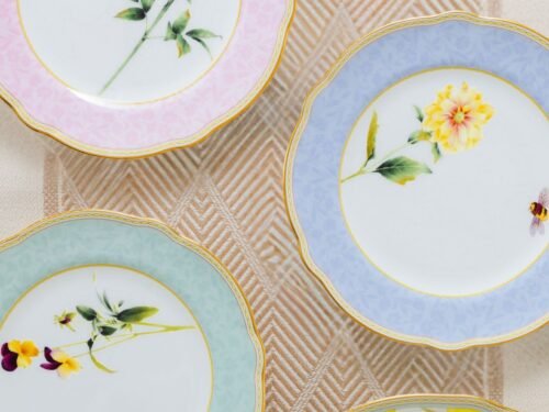 Jogo de jantar e chá para 6 pessoas com 24 peças, porcelana Noritake - Harvest Dream 4989