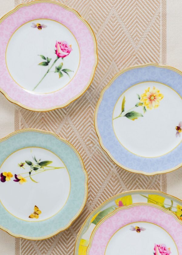 Jogo de jantar e chá para 6 pessoas com 24 peças, porcelana Noritake - Harvest Dream 4989